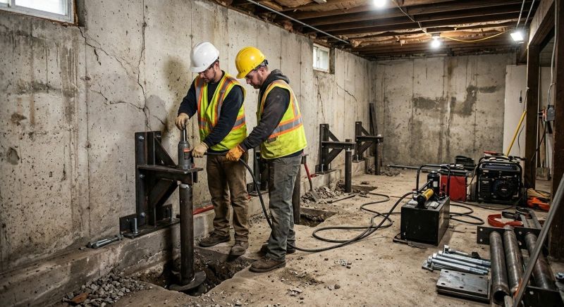 Basement Stabilization