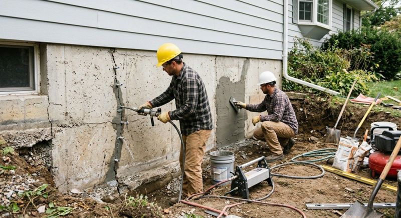 Basement Foundation Repair in Broomfield, CO