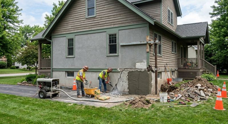 Building Foundation Repair in Conifer, CO