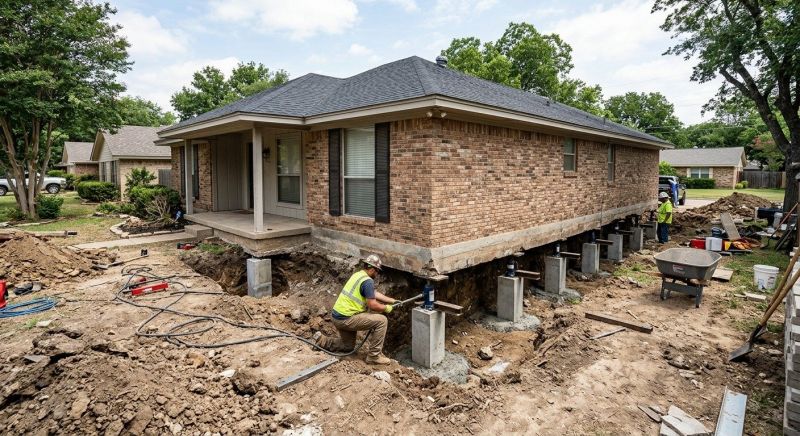 Concrete Foundation Leveling in Commerce City, CO