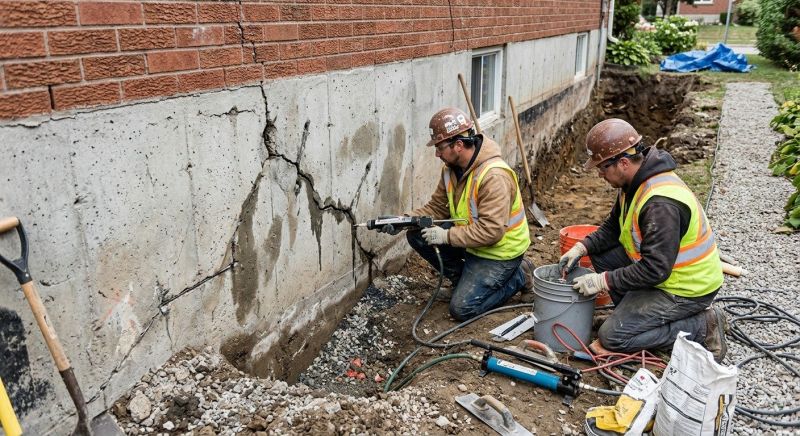 Cracked Foundation Repair in Denver, CO