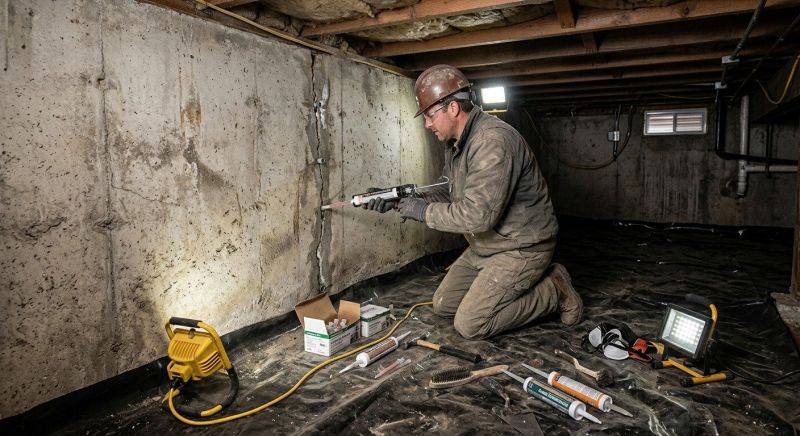 Cracked Foundation Repair in Park County, CO