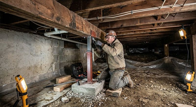 Crawlspace Foundation Repair in Wheat Ridge, CO