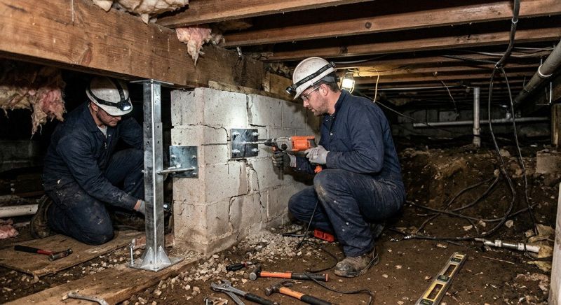 Crawlspace Foundation Repair in Wheat Ridge, CO