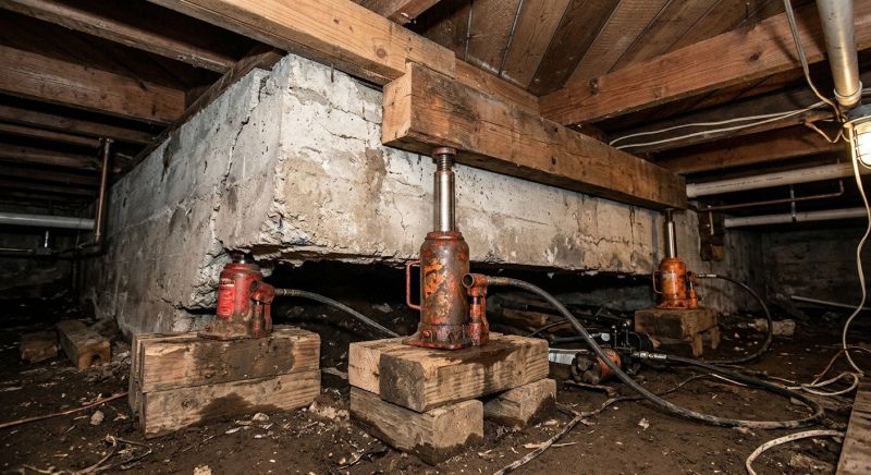 Foundation Jacking in Castle Rock, CO