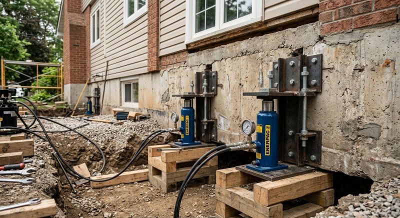 Foundation Jacking in Castle Rock, CO