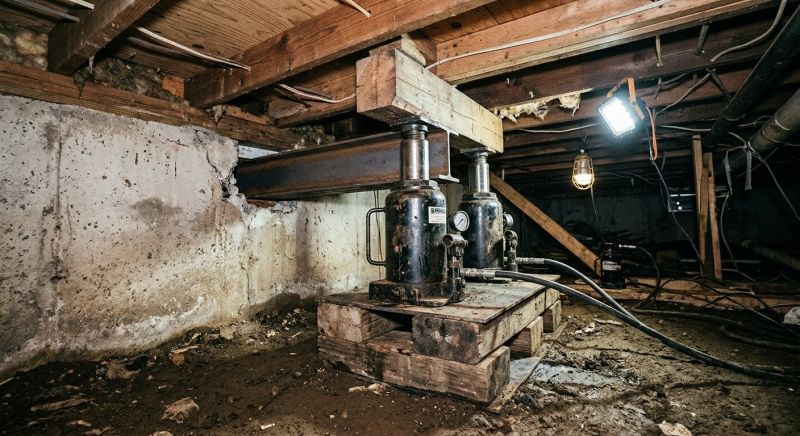 Foundation Jacking in Castle Rock, CO