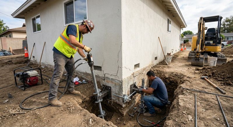 Foundation Stabilizing in Castle Rock, CO
