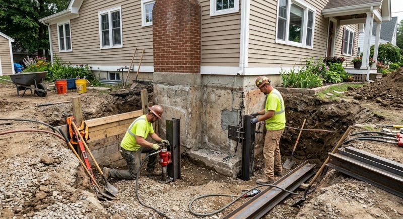 House Foundation Repair in Denver County, CO